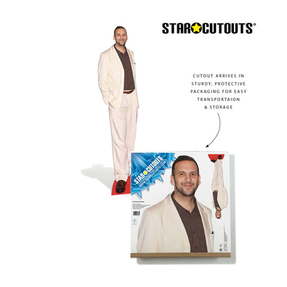 SC4910 Zack Polanski Cardboard Cutout Height 185cm
