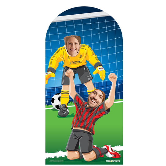 SC708 World Football World Cup 2026  Event Stand In Adult Cardboard Cutout Height 192cm
