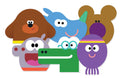 SMP378 Hey Duggee & Squirrels Party Pack of 6 s Hey Duggee Six Pack Cardboard Face Masks With Tabs and Elastic