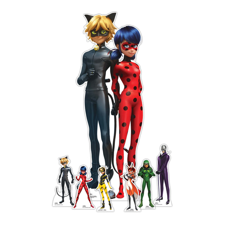SP016 Miraculous Party Pack Cardboard Cut Out Height 135cm – product image 1