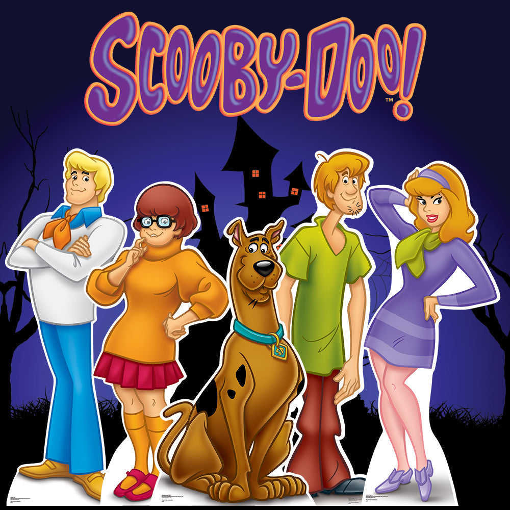 SC1357 Scooby Doo Adventures Mystery Machine Van Stand-In Cardboard Cut Out Height 134cm