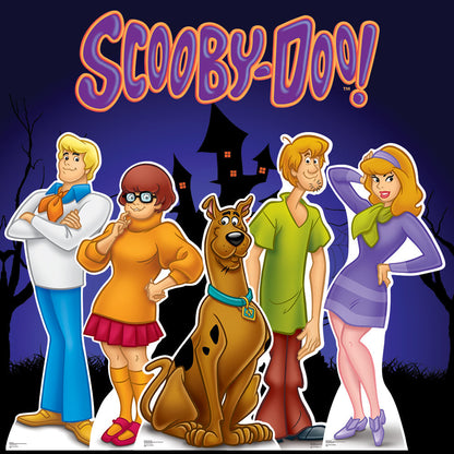 SC1357 Scooby Doo Adventures Mystery Machine Van Stand-In Cardboard Cut Out Height 134cm