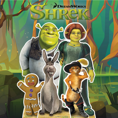 SC821 Shrek Stand-in (Child-Sized) Cardboard Cut Out Height 134cm