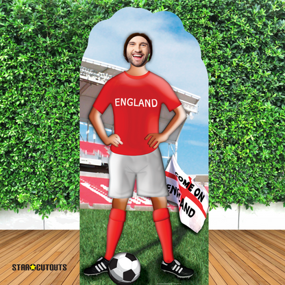SC199 England World Cup 2026  Football Stand-In Cardboard Cut Out Height 184cm