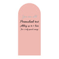 XQ001 Dusky Pink Sailboard Cardboard Cut Out Height 185cm Width 80cm – product image 1