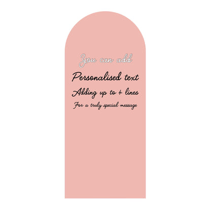 XQ001 Dusky Pink Sailboard Cardboard Cut Out Height 185cm Width 80cm