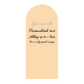 XQ003 Custard Cream Sailboard Cardboard Cut Out Height 185cm Width 80cm – product image 1