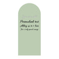 XQ004 Sage Green Sailboard Cardboard Cut Out Height 185cm Width 80cm – product image 1