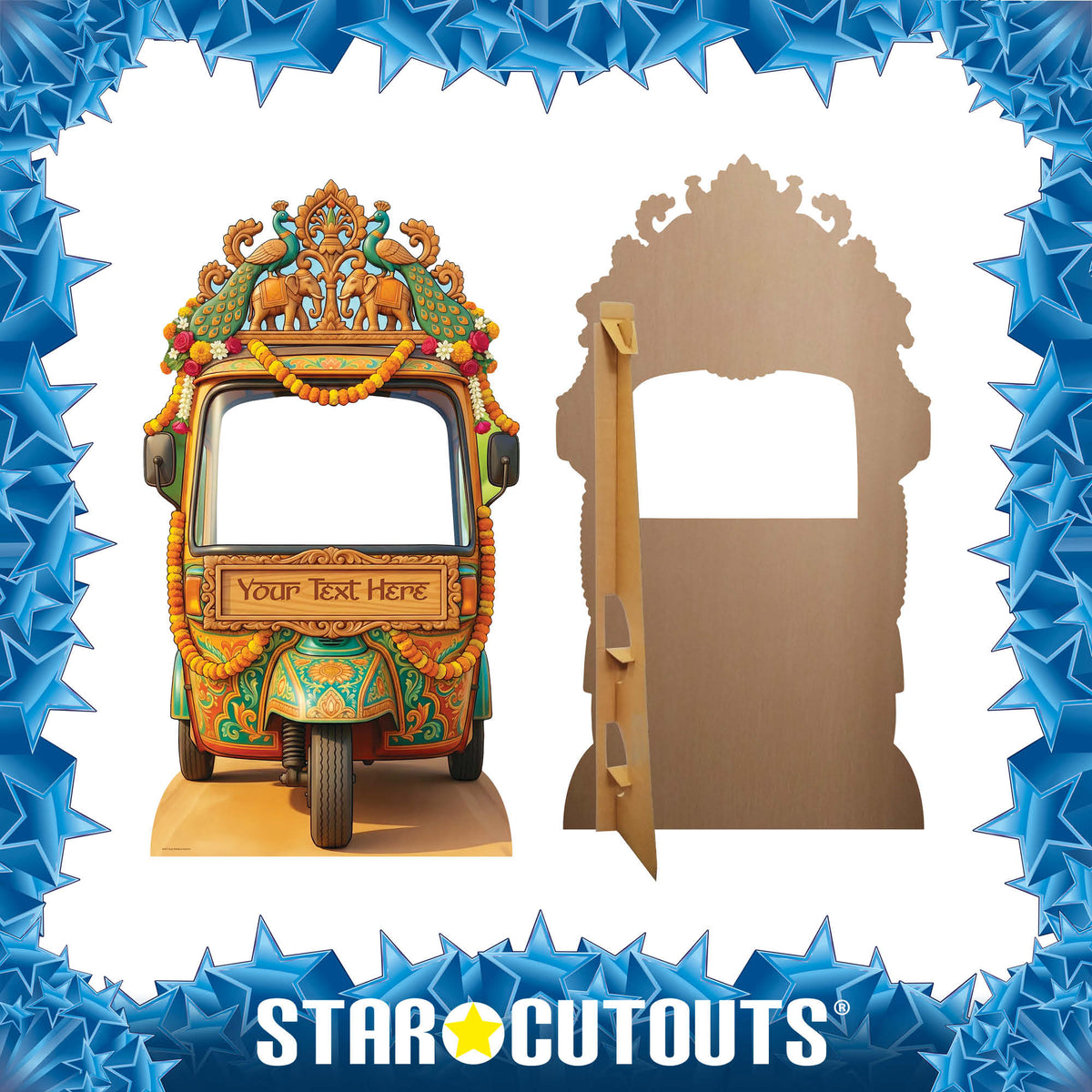 XQ017 Auto Rickshaw Personalised Number Plate Weddings & Occasions