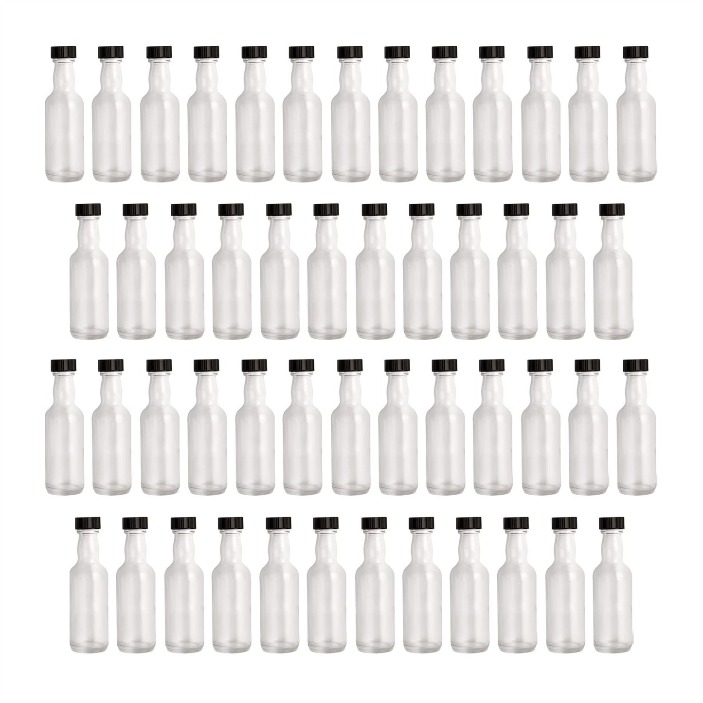 Miniature Glass Spirit Bottle - Pack of 50 | Pukkr	