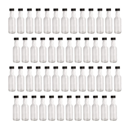 Miniature Glass Spirit Bottle - Pack of 50 | Pukkr	