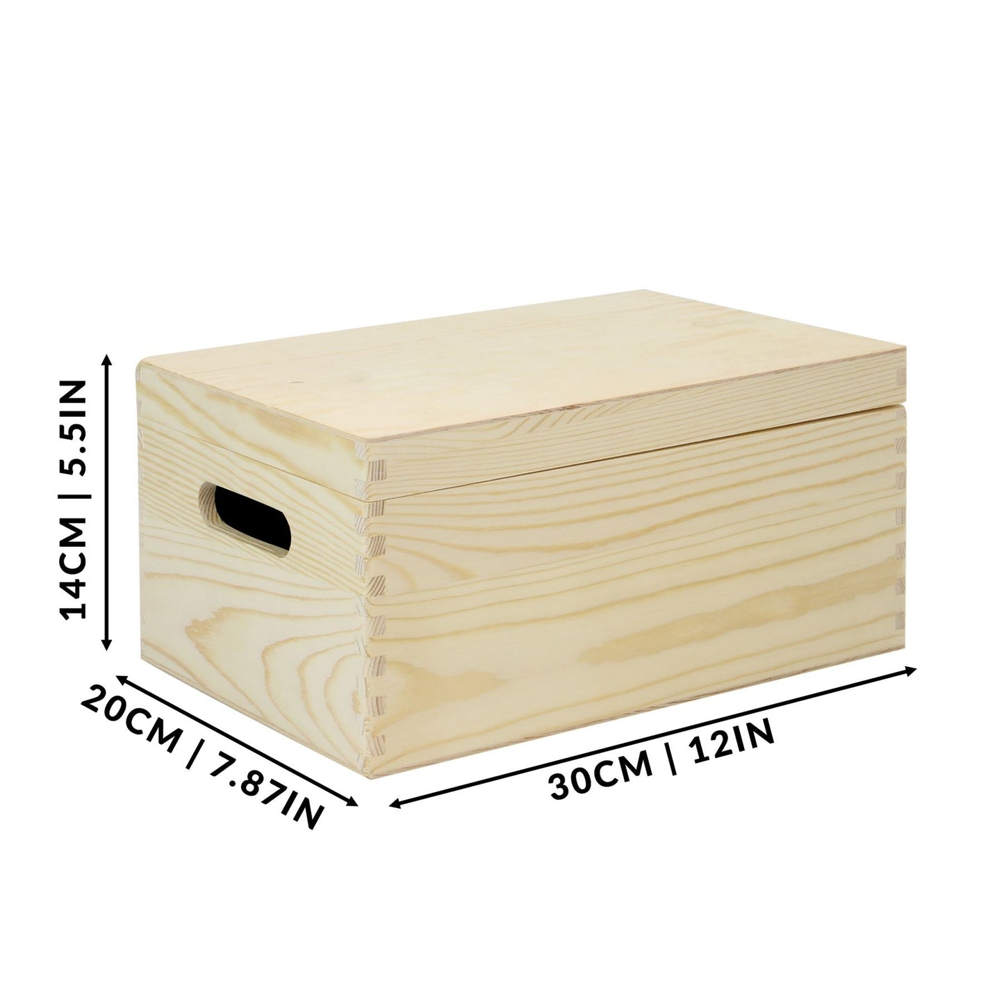 Wooden Storage Box | Pukkr	
