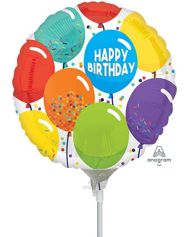 Birthday Celebration Mini Air-fill (Uninflated)