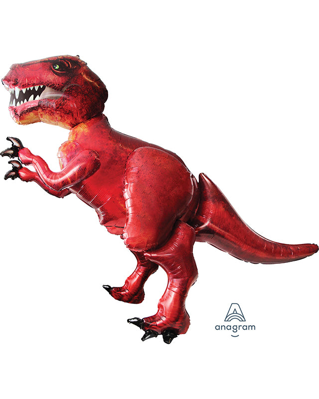 Tyrannosaurus Rex Giant Foil Airwalker Balloon - 68" x 61"