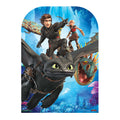 SC1301 How to Train Your Dragon 3 Stand-In Toothless Hiccup Stormfly Astrid Cardboard Cut Out Height 130cm – product image 1