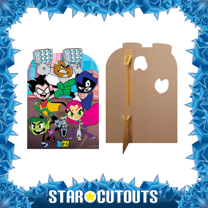 SC1338 Teen Titans Go Stand-In Cardboard Cut Out Height 133cm