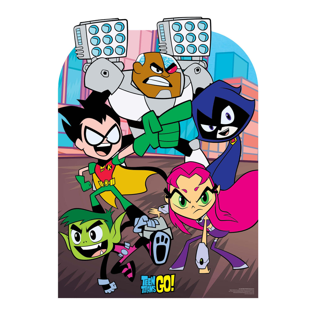 SC1338 Teen Titans Go Stand-In Cardboard Cut Out Height 133cm – product image 1