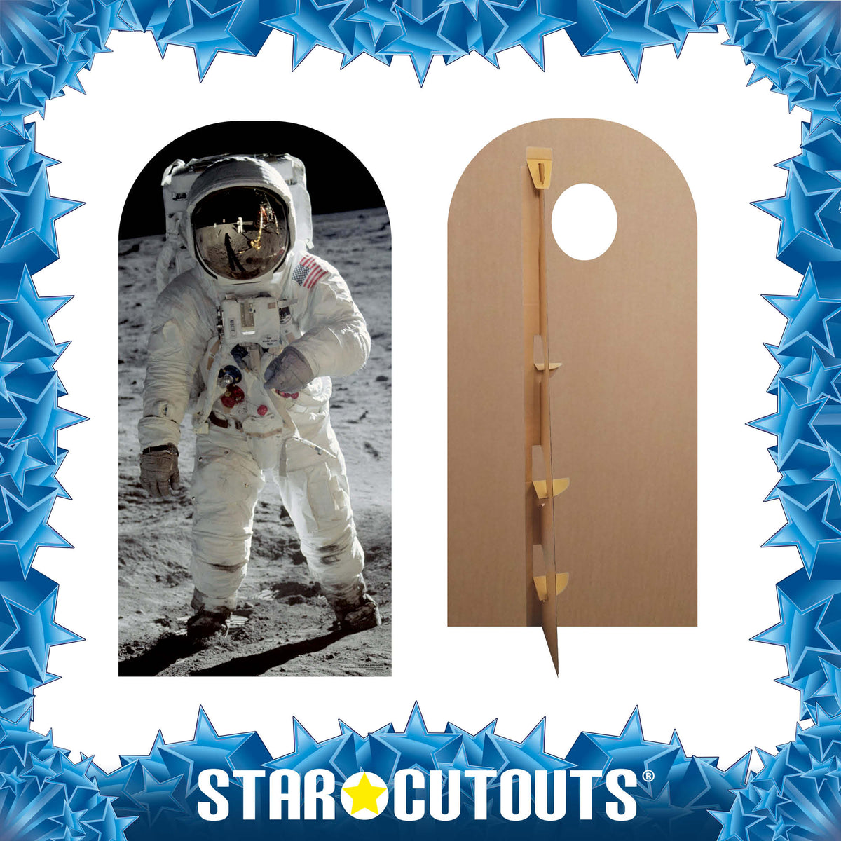 SC1347 Buzz Aldrin Stand-In (Classic) Cardboard Cut Out Height 194cm – product image 4
