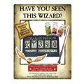 SC1419 Harry Potter Wanted Poster Gold Selfie Frame Height 87cm – product image 1