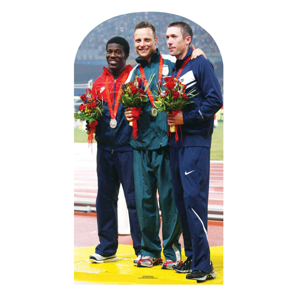 SC457 Athletic Photo Stand-In Cardboard Cut Out Height 175cm – product image 5