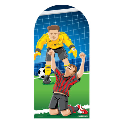 SC708 World Football World Cup 2026  Event Stand In Adult Cardboard Cutout Height 192cm