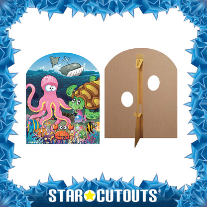 SC764 Under the Sea Stand In (Child) Cardboard Cut Out Height 118cm