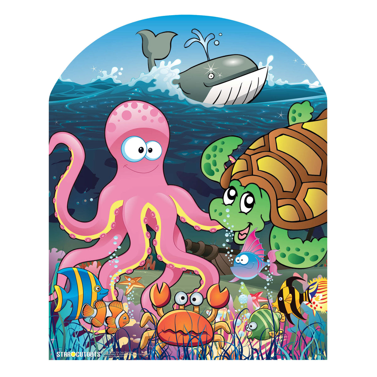 SC764 Under the Sea Stand In (Child) Cardboard Cut Out Height 118cm – product image 4