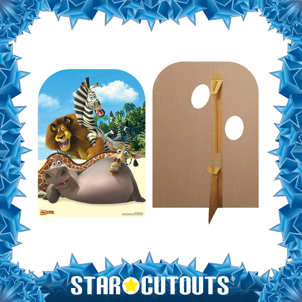 SC971 Madagascar Stand-In Cardboard Cut Out Height 130cm – product image 4