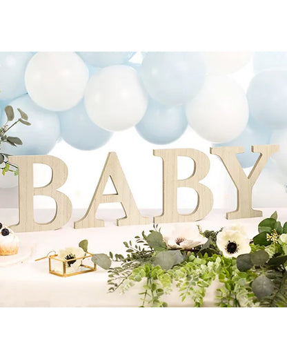 Wooden Baby Sign