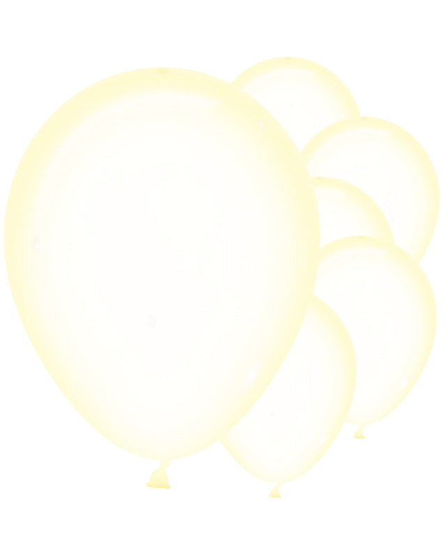 Pastel Yellow Crystal Balloons - 12" Latex (50pk) – product image 1