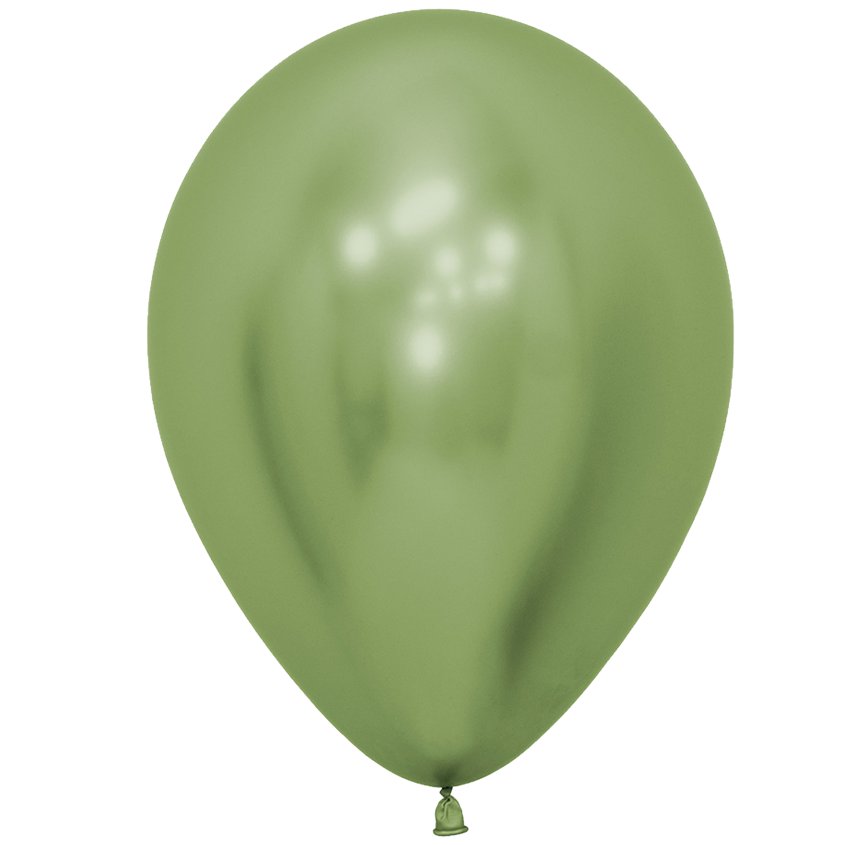 Lime Green Reflex Balloons - 12" Latex (50pk) – product image 3