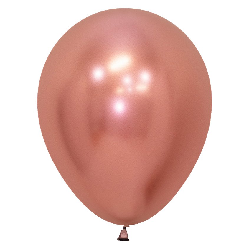 Reflex Rose Gold Balloons - 18" Latex (15pk) – product image 3
