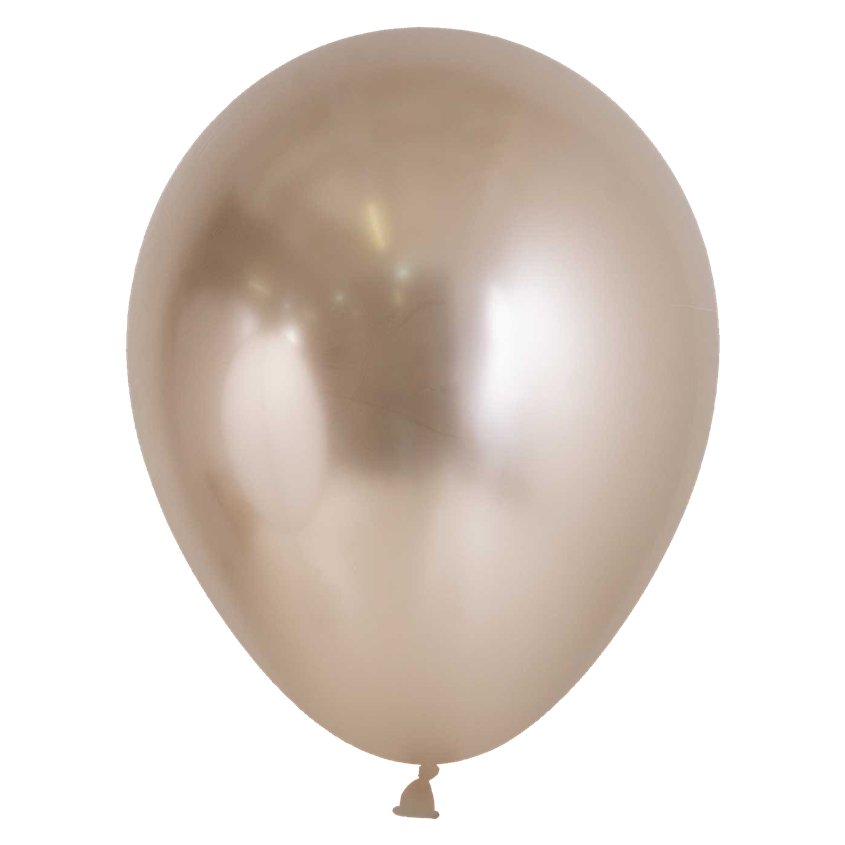 Reflex Champagne Latex Balloons - 12" (50pk)