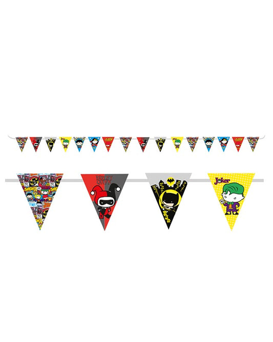 Justice League Paper Bunting - 3m