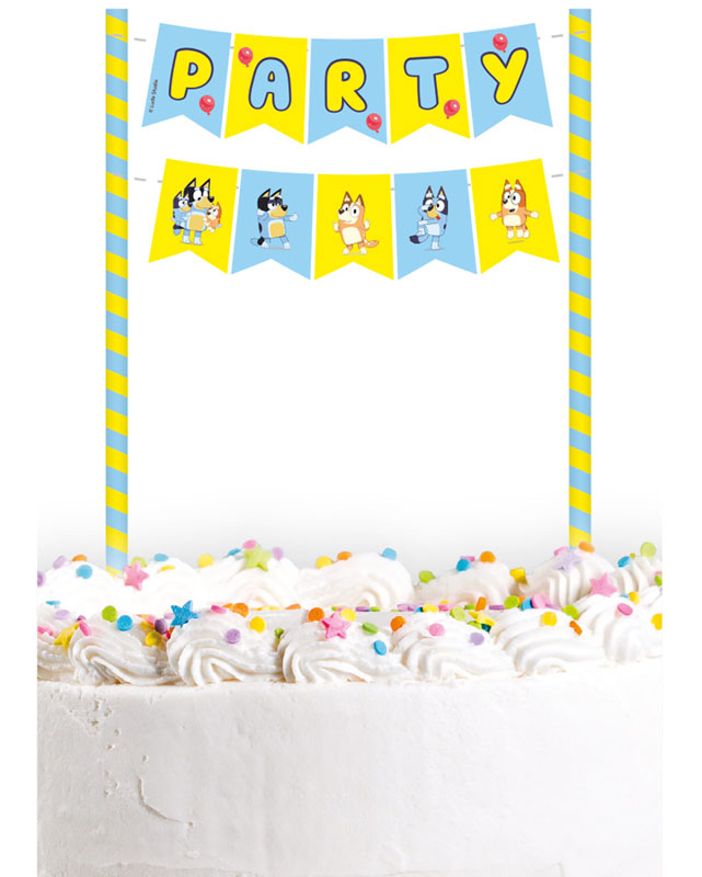Bluey Party Cake Topper