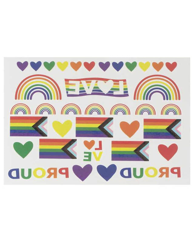 Pride Temporary Tattoos (2pk) – product image 1