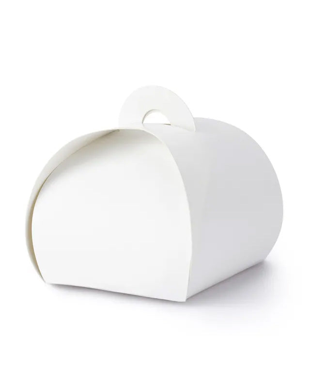 White Paper Favour Boxes - 6.6cm x 5.5cm (10pk) – product image 2