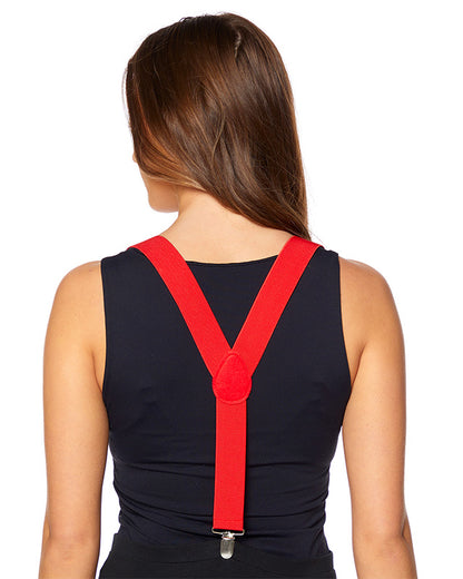 Red Suspender Braces