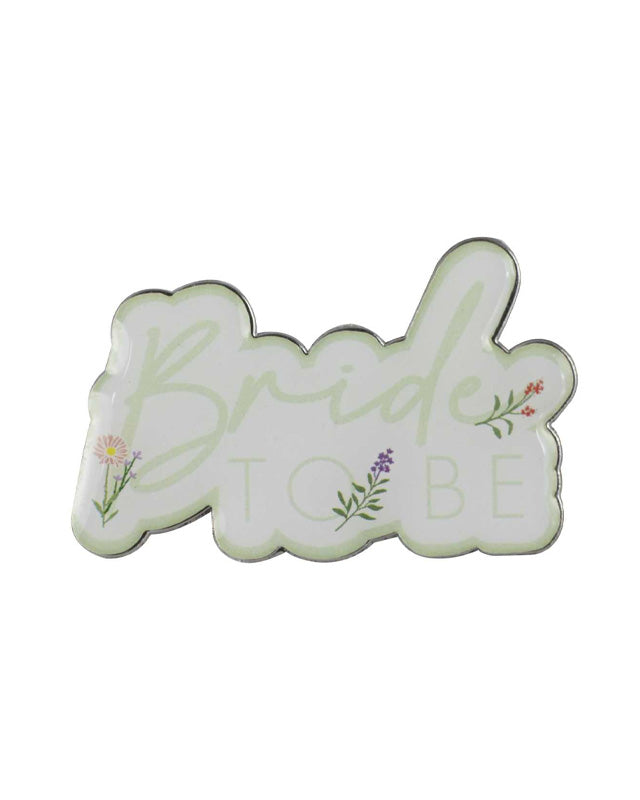 Bridal Bloom 'Bride to Be' Badge