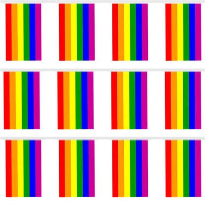 Pride Flag Bunting - 7m