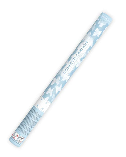 White Butterflies Confetti Cannon - 60cm