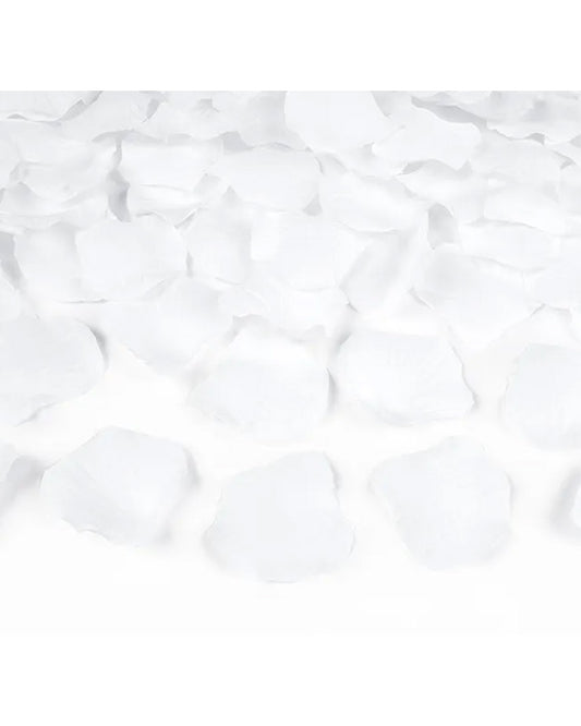 White Paper Rose Petal Confetti Cannon - 40cm