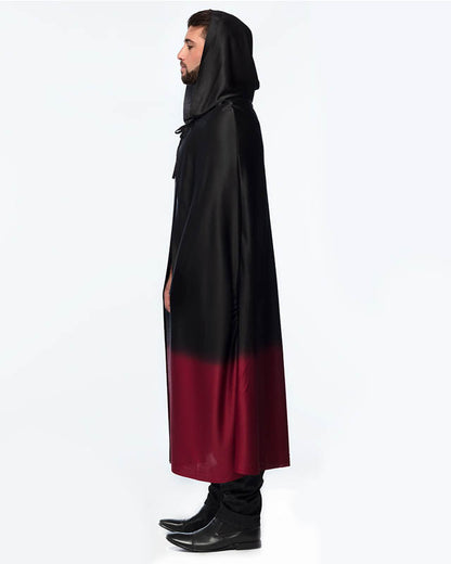 Black & Red Cape - 170cm