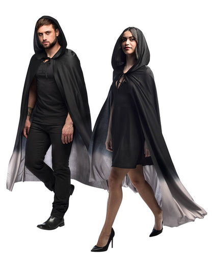 Black & Grey Cape - 170cm