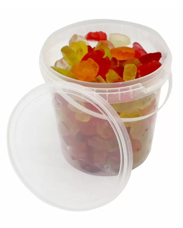 Plastic Tub with Lid - 1L