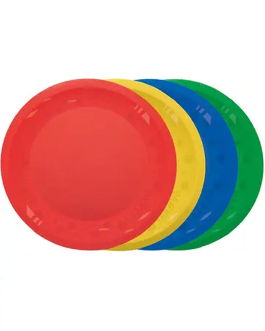 Reuseable Plastic Party Plates - Set of 4 Brights Mix Colours
