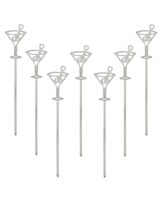 Silver Cocktail Picks - 10cm (50pk)