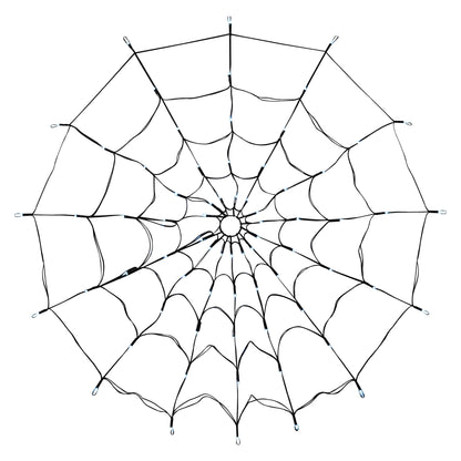 Light Up Spiderweb Decoration