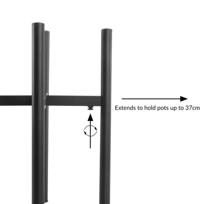 Metal Adjustable Plant Stand | M&W	