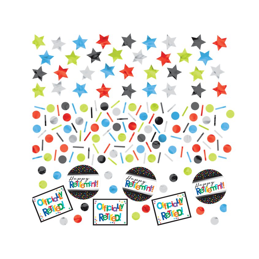 Officially Retired Confetti (34g pack)